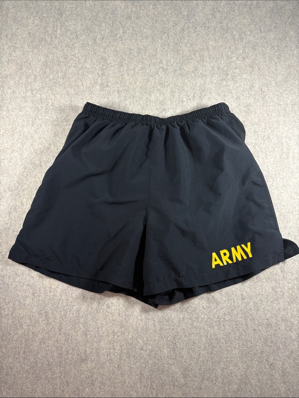 Official US Army APFU PT Physical Athletic Shorts size MED w/ Liner